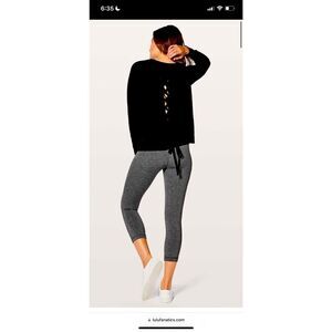 Lululemon tied to you sweater